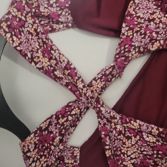 NEW Loft BEACH floral romper size large - Picture 8 of 9